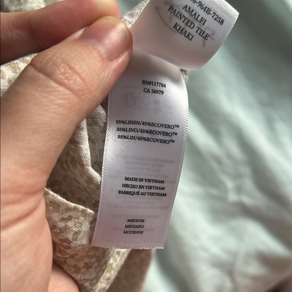 Rails Beige Patterned Casual Button-Down Shirt - image 4